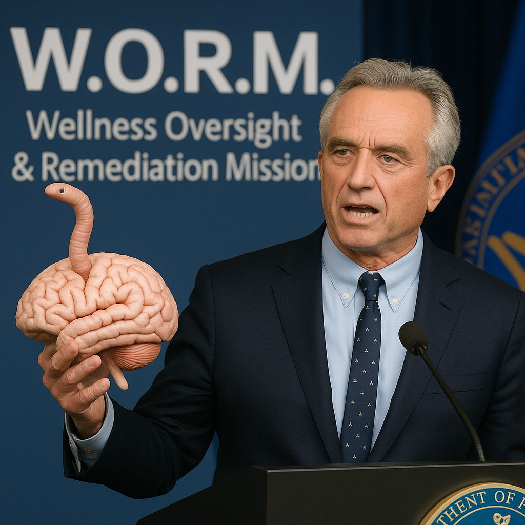 RFK Jr. Unveils New Department of Health Initiative: W.O.R.M